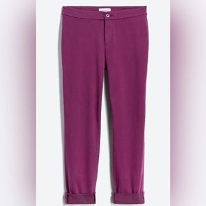 EUC Lila Ryan women's cropped cuffed trousers size 4